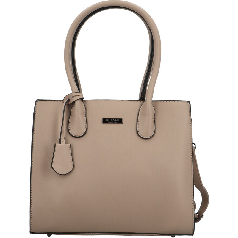 Dámska kabelka do ruky taupe - Delami Bella Vita taupe 58447704