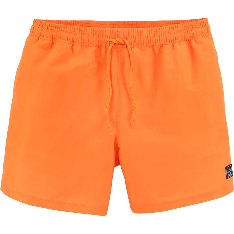 JOHN DEVIN Plavecké šortky oranžová / čierna / biela 58412264