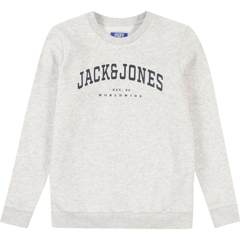 Jack & Jones Junior Mikina tmavomodrá / sivá melírovaná / biela 58415985