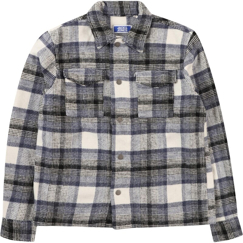 Jack & Jones Junior Košeľa modrá / zafírová / čierna / biela 58412514