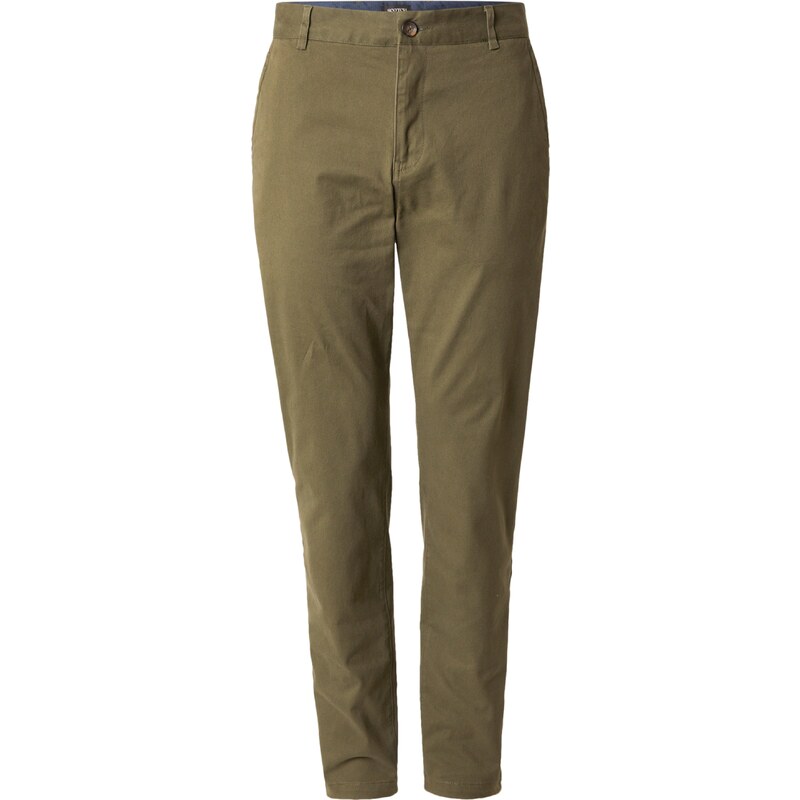 SCOTCH & SODA Chino nohavice Stuart olivová 58412778