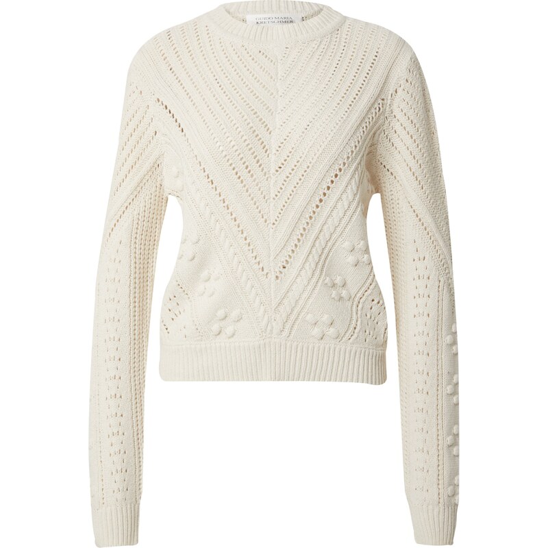 Guido Maria Kretschmer Women Sveter Elisabet krémová 58412346