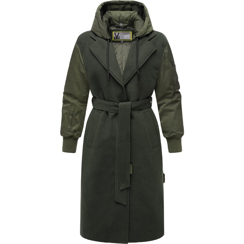 MARIKOO Prechodný kabát Tjadee 16 jedľová 58412482