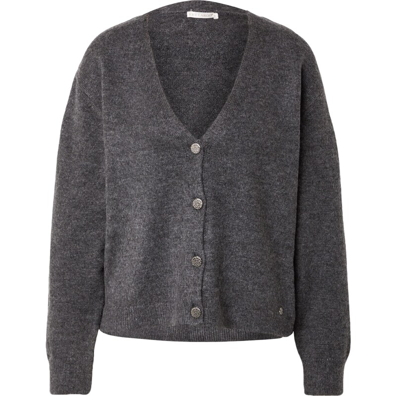 Key Largo Kardigán WKN CHIC antracitová / trávovo zelená / biela 58412788