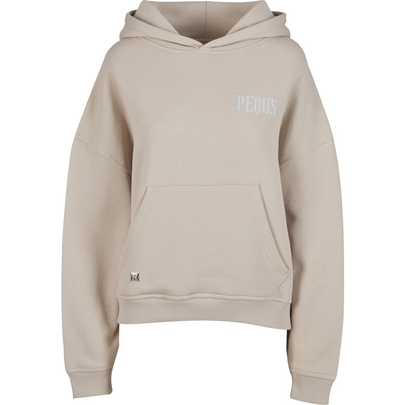 Pequs Mikina hnedá / biela 58435956