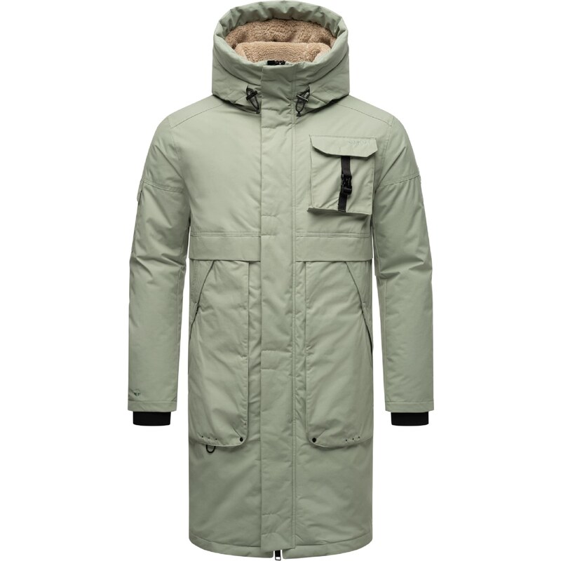 STONE HARBOUR Zimný kabát Cyriaan XX pastelovo zelená 60356462