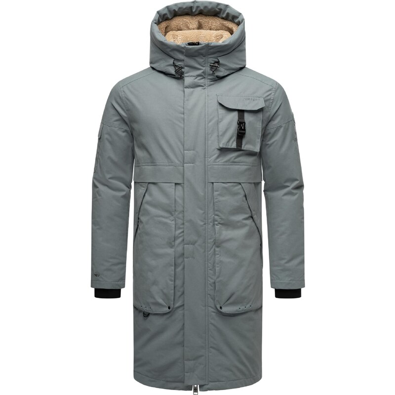 STONE HARBOUR Zimný kabát Cyriaan XX dymovo modrá 60938113