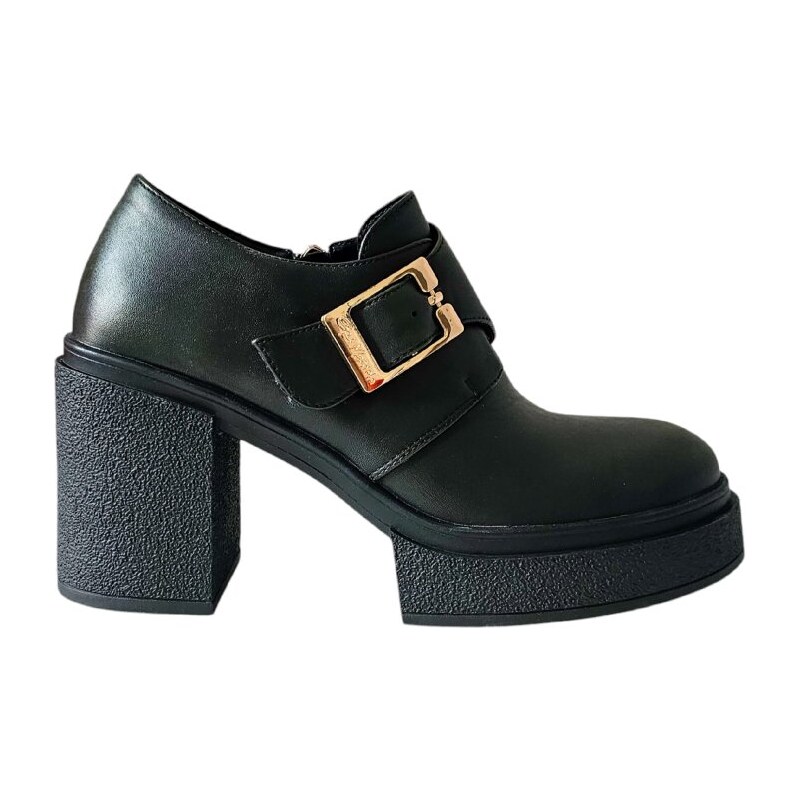 Dámske poltopánky na podpätku Gai Mattiolo Astro Verde 58414509