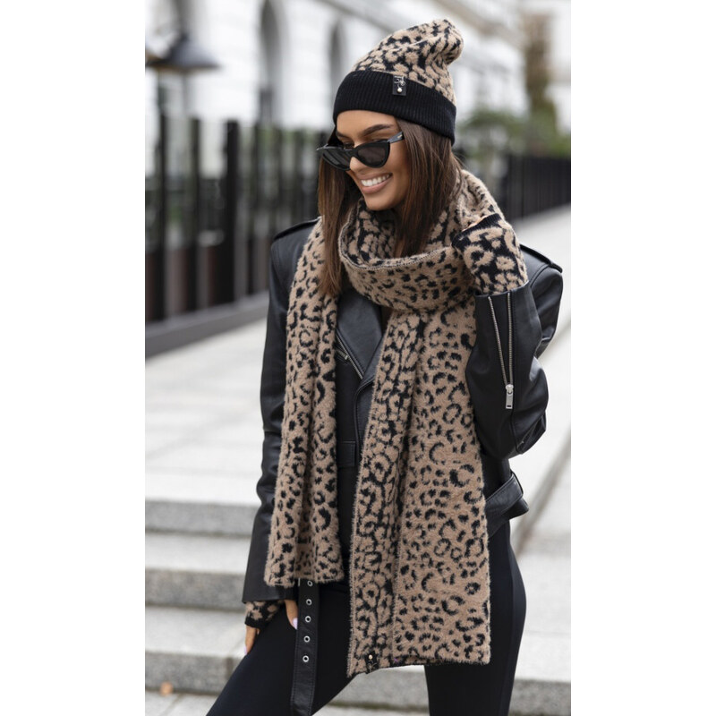 Fashionweek Súprava dámskej čiapky, šálu a rukavíc JK-VOUGE 58414971