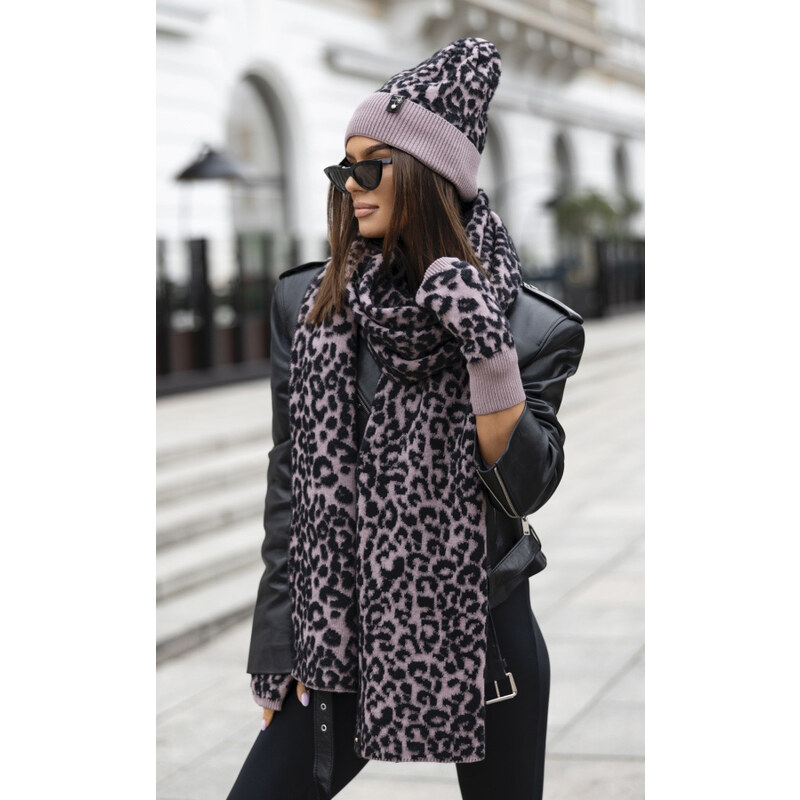 Fashionweek Súprava dámskej čiapky, šálu a rukavíc JK-VOUGE 58414973