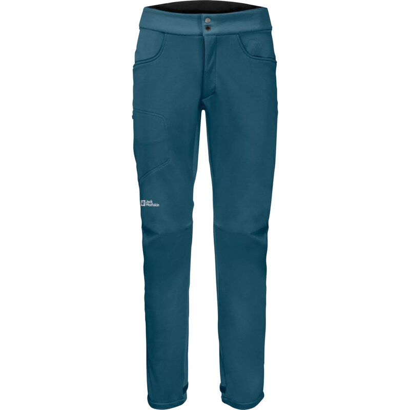 Tmavomodré pánske turistické nohavice Jack Wolfskin Morobbia Pants M 58415371