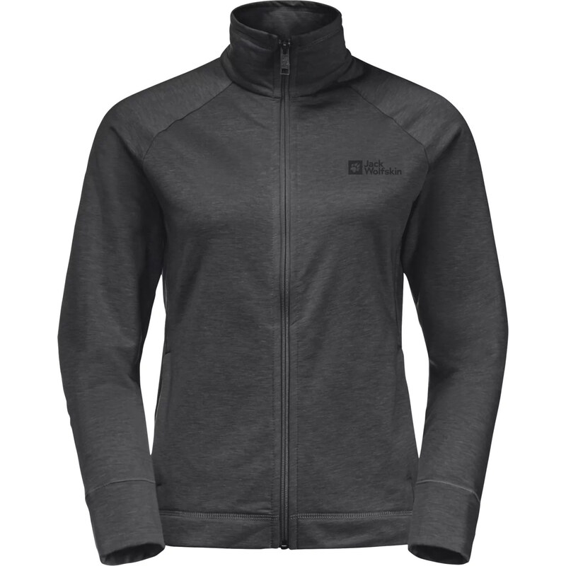 Tmavomodrá dámska fleecová mikina Jack Wolfskin Waldsee Jkt W 1710711 58415375