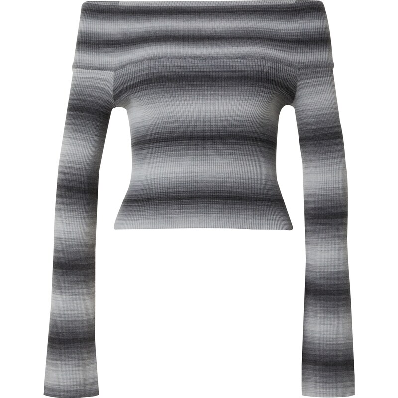 florence by mills exclusive for ABOUT YOU Sveter sivá / čierna 61943920