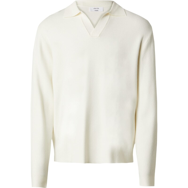 DAN FOX APPAREL Sveter Jaron šedobiela 58416111