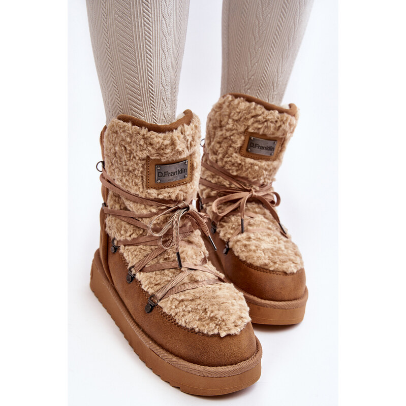 Nepremokavé snehové topánky na vegánskej plošine d.franklin 65782840