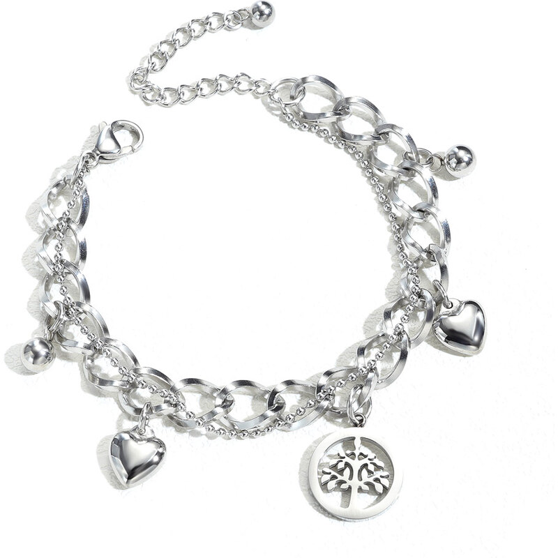 Dámsky náramok z chirurgickej ocele EMBER 58416894