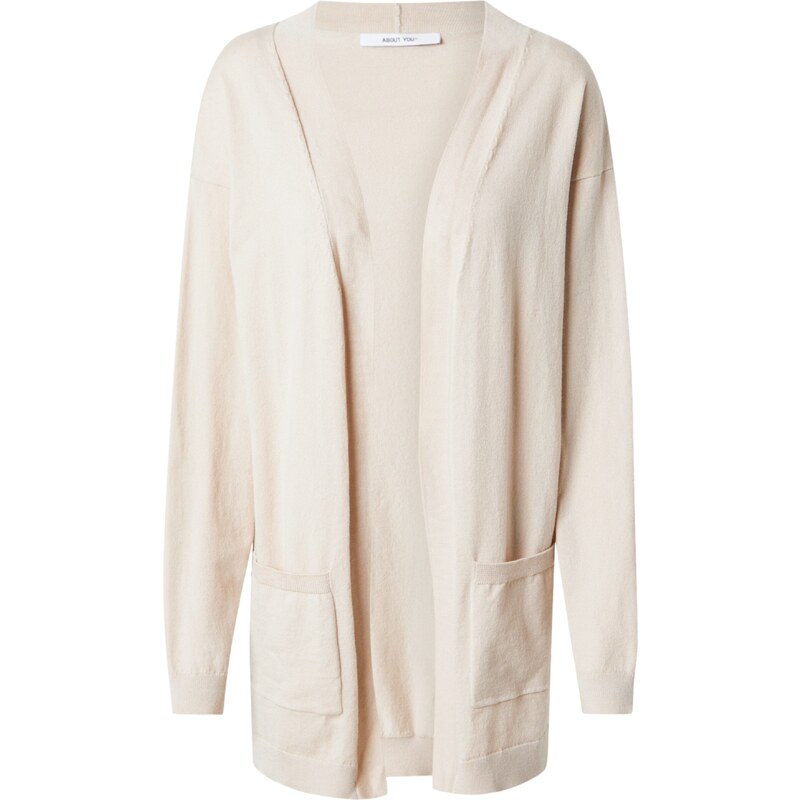 ABOUT YOU Kardigán Teena krémová 58424300