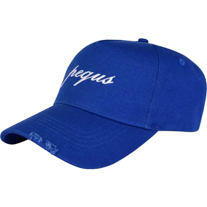 Pequs Čiapka modrá / biela 58423090