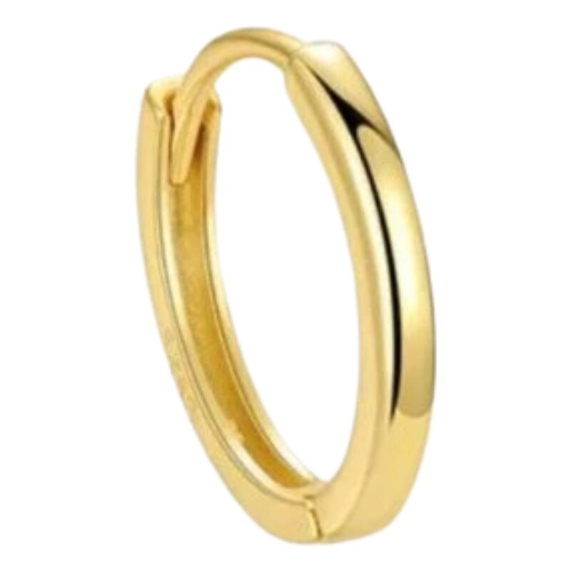 Olivie Strieborné 10mm MINI KRÚŽKY GOLD 7793 45880885