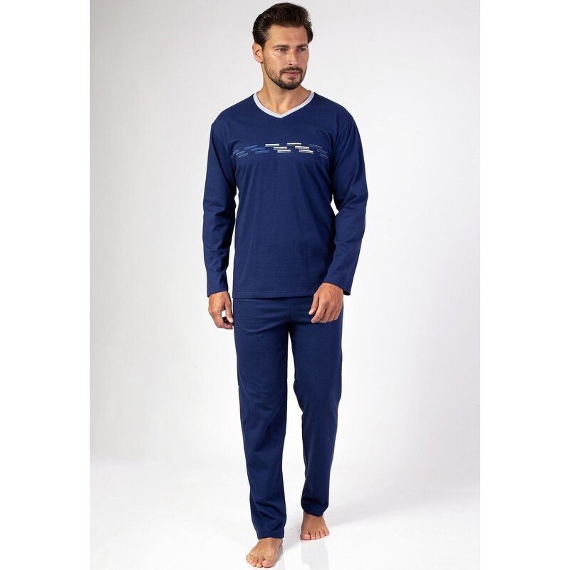 Pánske pyžamo Regina 470 2XL-3XL 58429567