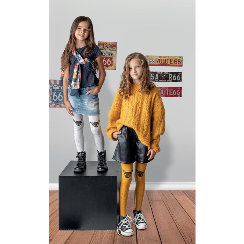 Dievčenské pančuchy Knittex DR 2423 Felinka 40 den 92-134 58429593