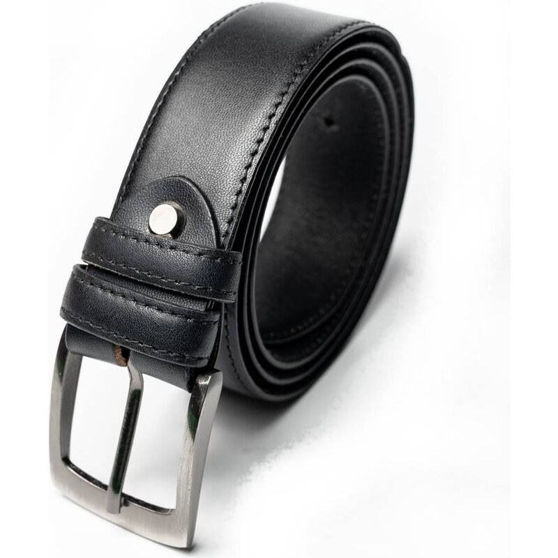 Inny Hladký široký pánsky opasok z prírodnej kože 58385404