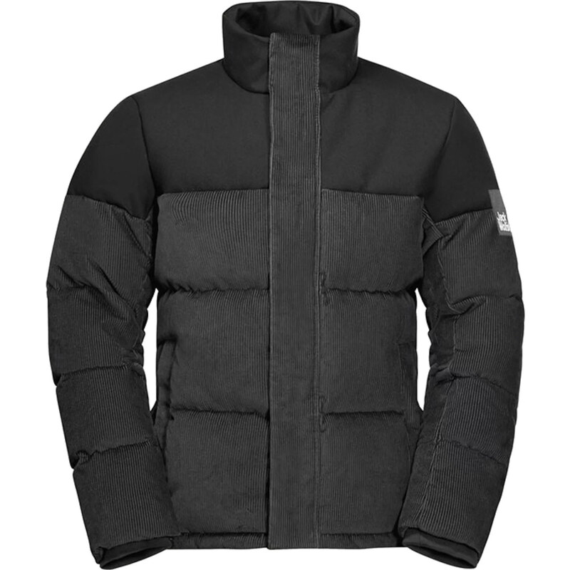 Čierna pánska zimná bunda Jack Wolfskin Nature Corduroy Jkt M 1206331 58431522