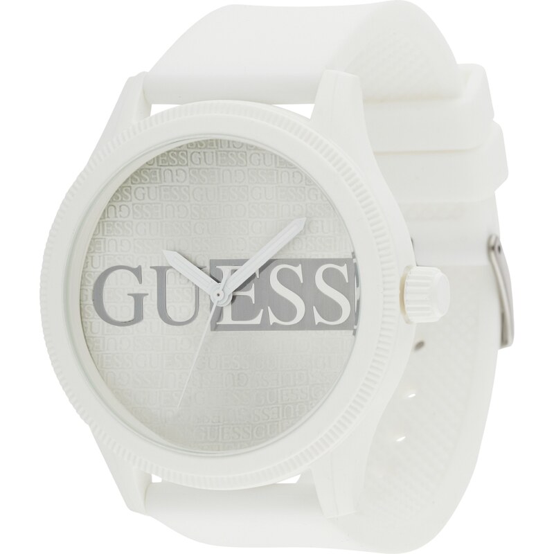 GUESS Analógové hodinky Reputation biela 58436228