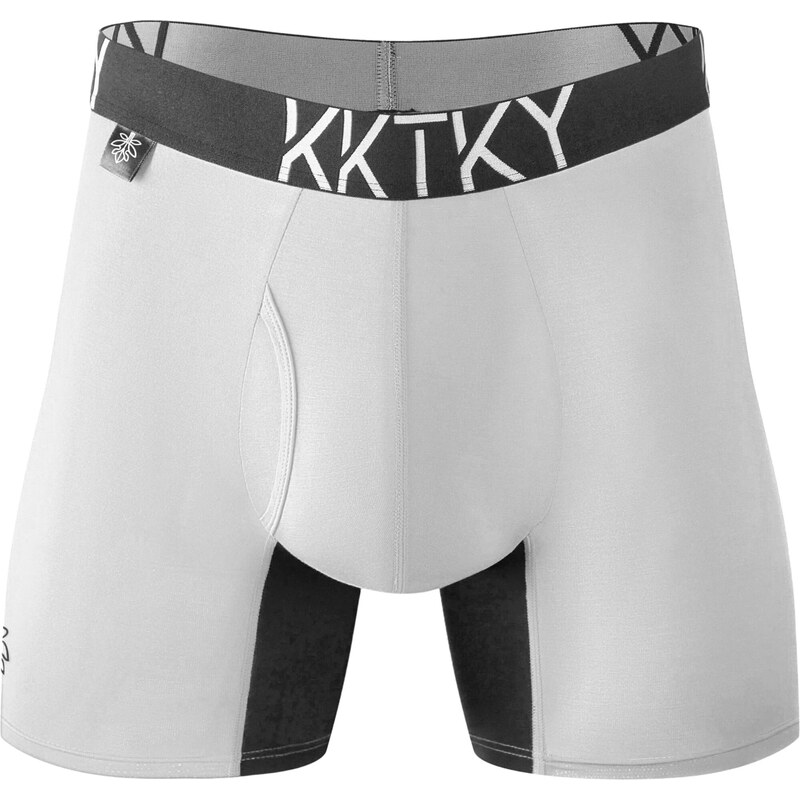 Pánske boxerky KKTKY Briefs Adamovo Rebro Biele 60290456