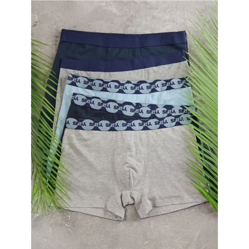 Sinsay - Súprava 5 boxeriek - tmavomodrá 65751676