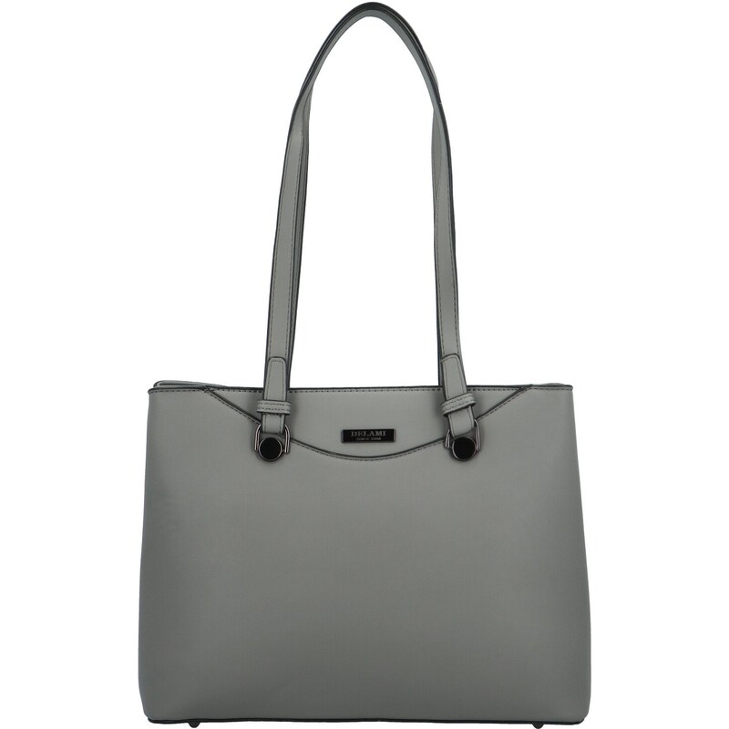 Dámska kabelka na rameno šedá - Delami Little Lady šedá 58473301