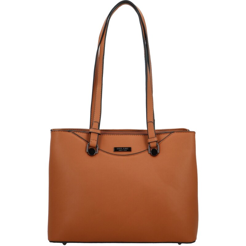 Dámska kabelka na rameno hnedá - Delami Little Lady hnedá 58473299