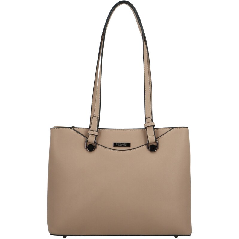 Dámska kabelka na rameno taupe - Delami Little Lady taupe 58473298