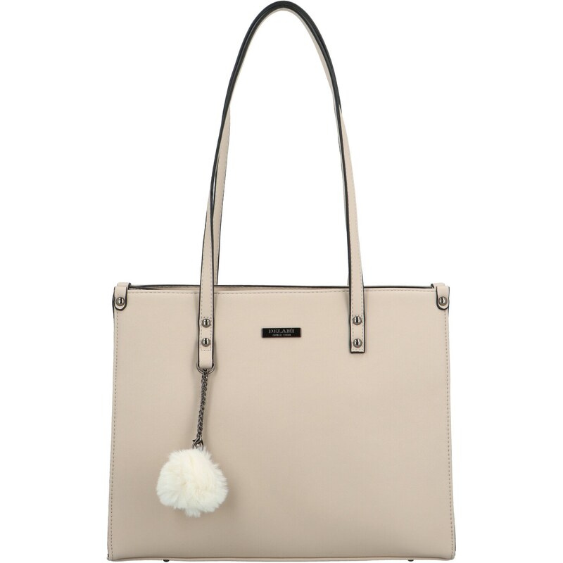 Dámska kabelka na rameno krémová - Delami Sabin krémová 58493759