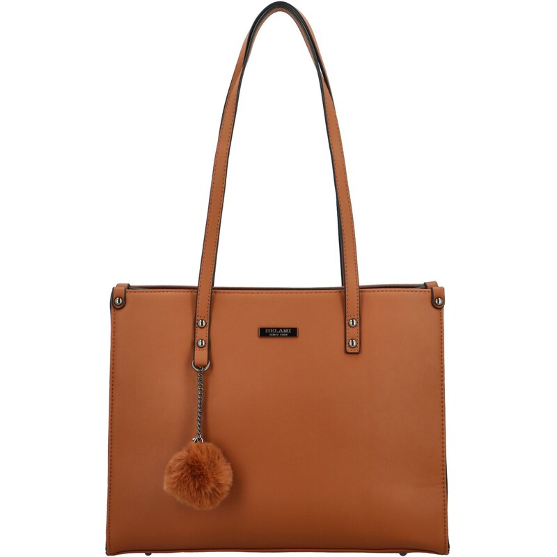 Dámska kabelka na rameno hnedá - Delami Sabin hnedá 58493758