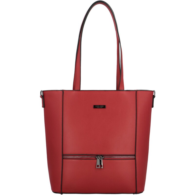 Dámska kabelka na rameno tmavo červená - Delami My Angela červená 58493790