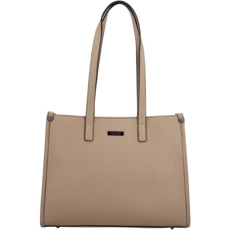 Dámska kabelka na rameno taupe - Delami Dalia Dream taupe 58493787