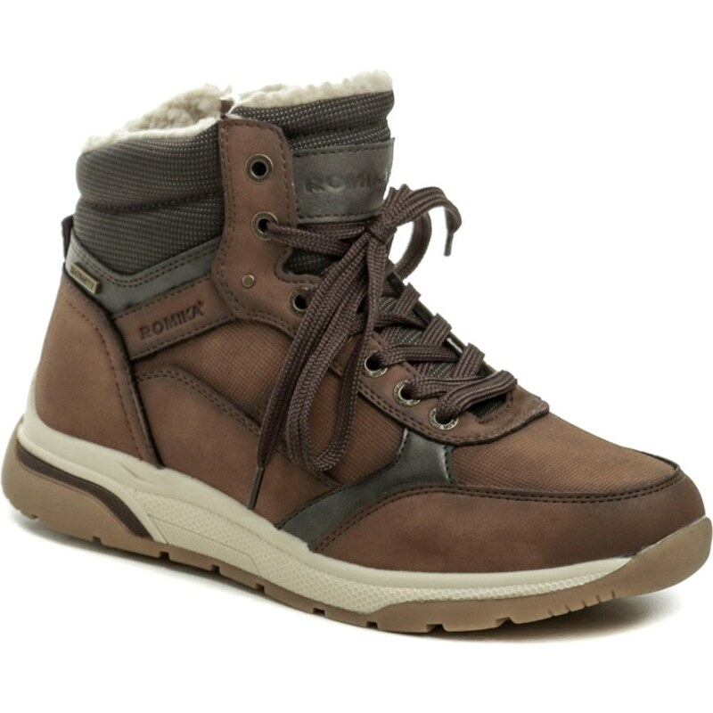 Romika 84R0051003 hnedé pánske zimné topánky 58446342