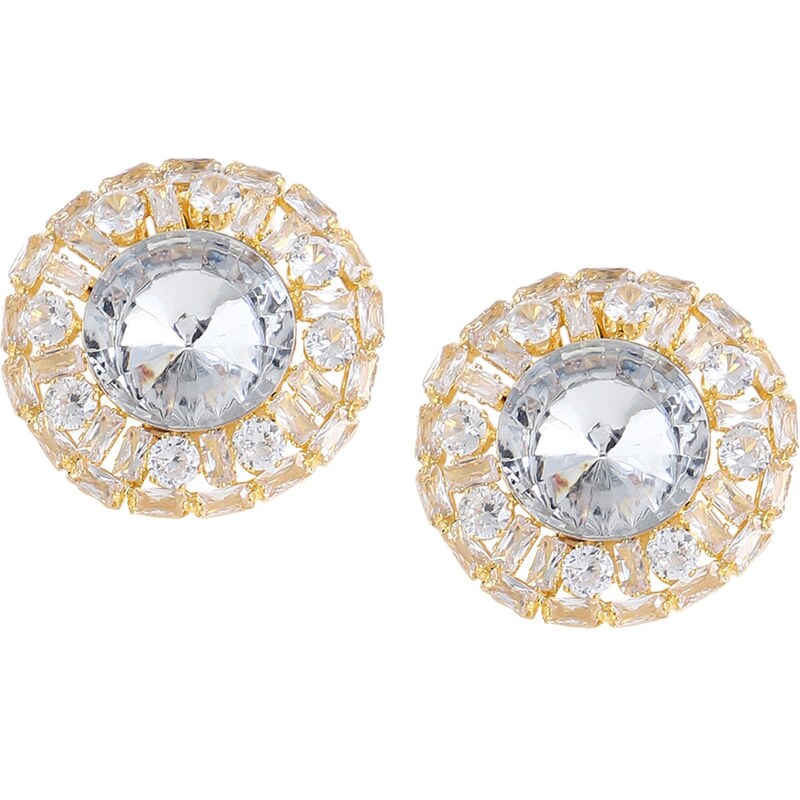 SOHI Náušnice Dayna strieborná 63146452