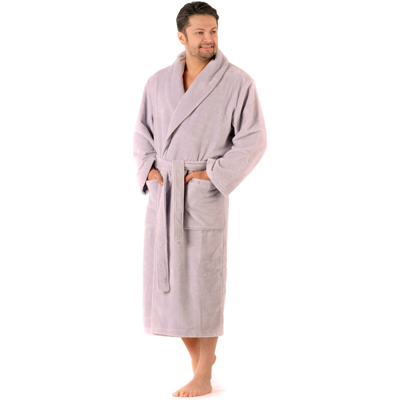 Unisex župan Tampa 2149 svetlo šedý - Vestis 60298088