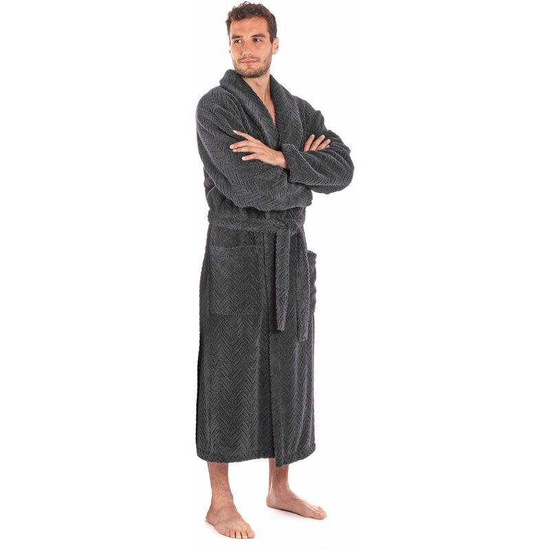 Pánsky župan Athena 2116 anthracite - Vestis 59748180