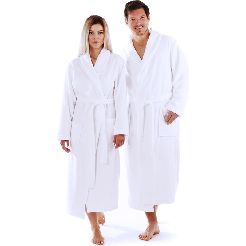 Unisex župan do sauny biely - Vestis 58450780