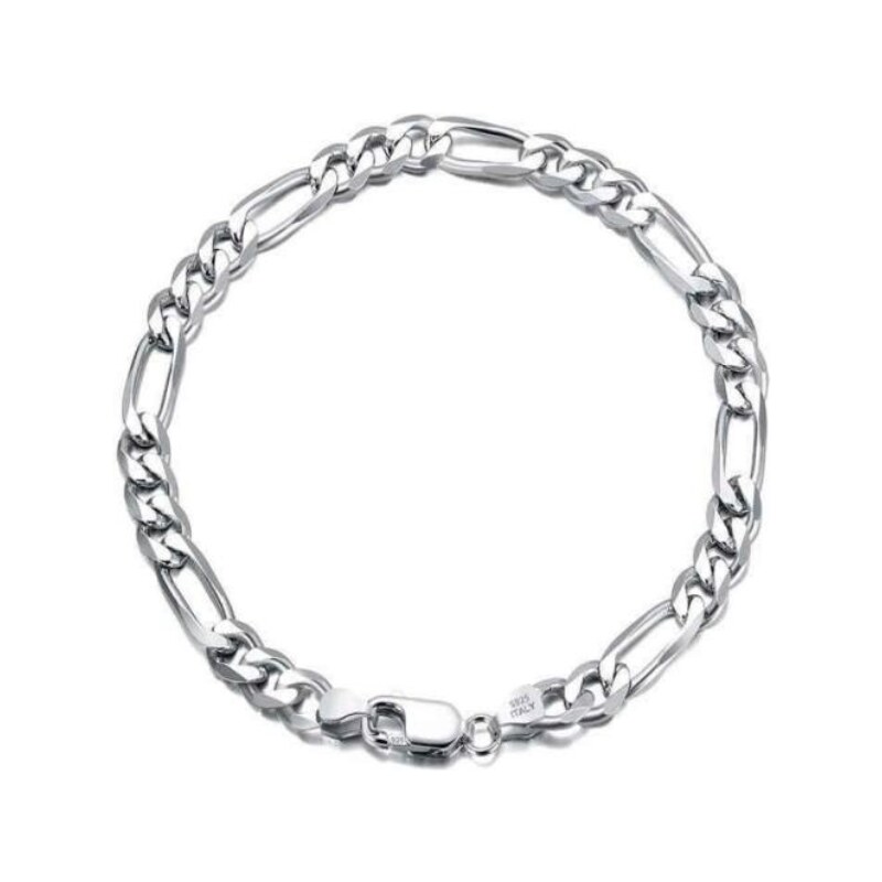 MAJYA Strieborný náramok NOEL 19 cm | šírka 5 mm 11232 64582248