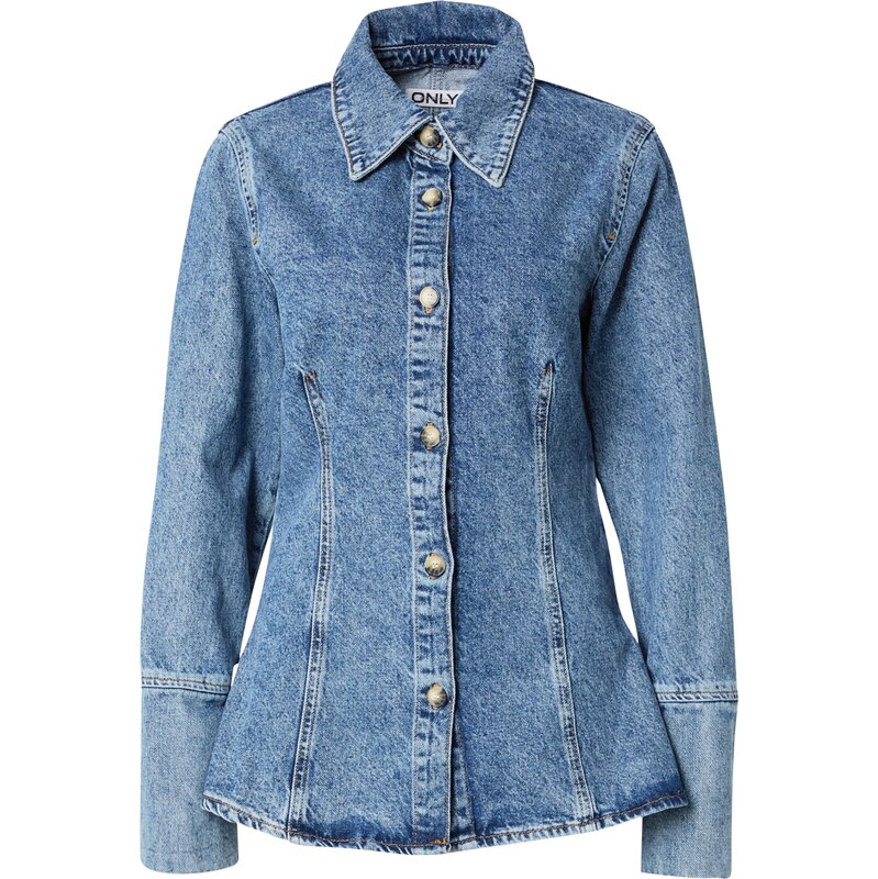 ONLY Blúzka ONLNara modrá denim 58460037