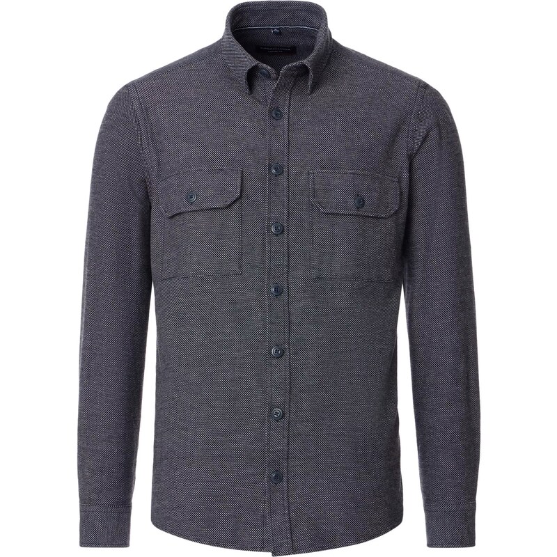 Pánska bavlnená overshirt košeľa-sako CASA MODA 58462860
