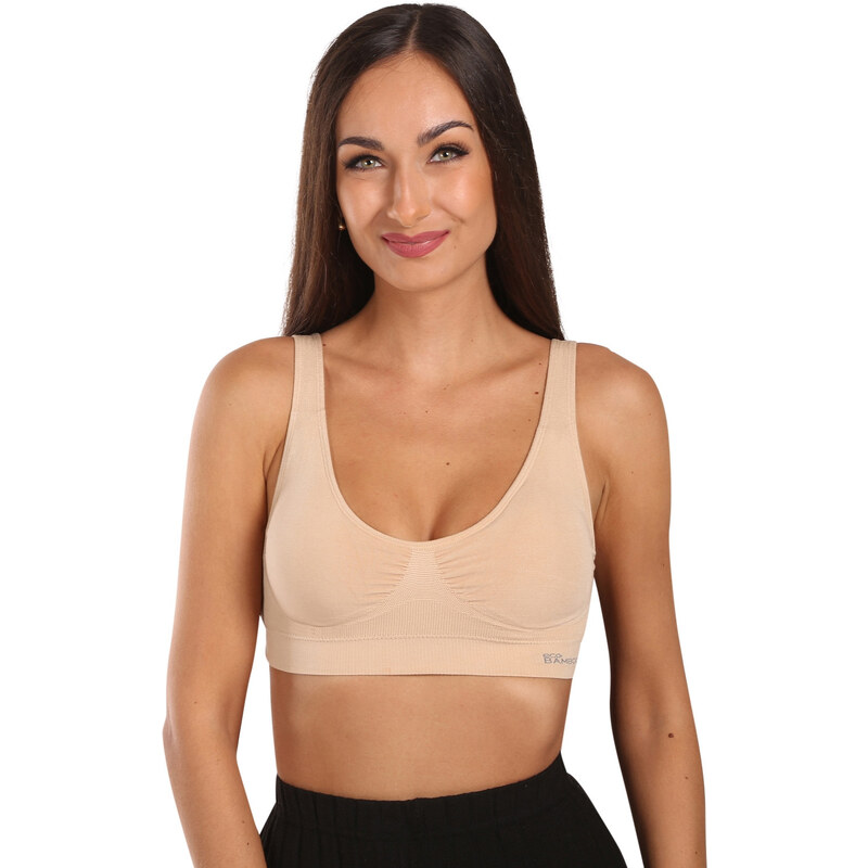 Dámska podprsenka Gina bambusová bežová (07014) 58462840