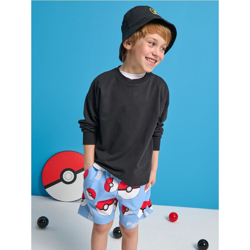 Sinsay - Šortky Pokémon - modrá 65754962
