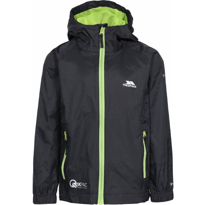 Dětská nepromokavá bunda Trespass Qikpac Jacket 58481114