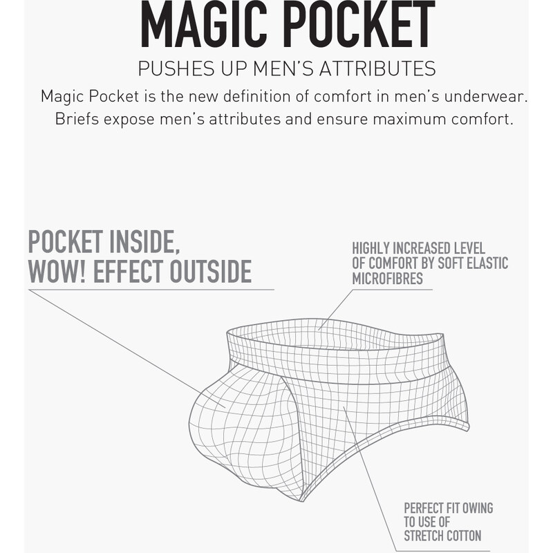 Atlantic Mens Slips Magic Pocket 64648911