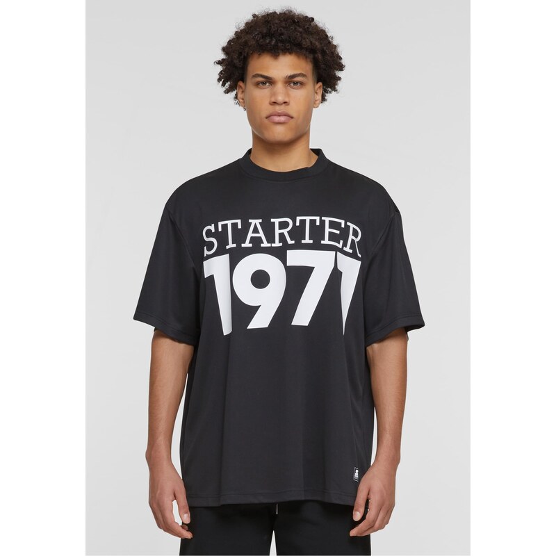 Starter Black Label Mens T-shirt Starter Train Day Mesh Jersey black 58481215